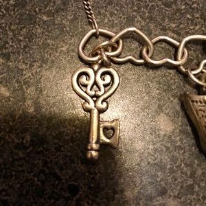 James Avery Key to my heart charm